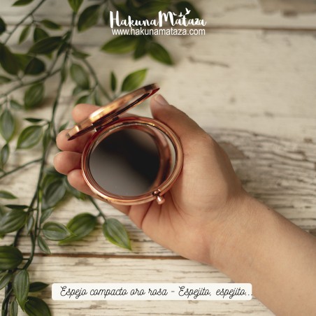 Espejo compacto oro rosa - Espejito, espejito... Espejo compacto oro rosa - Espejito, espejito...