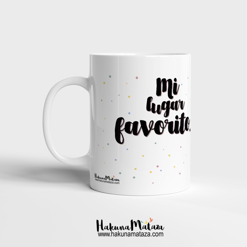 Taza personalizada - Mi lugar favorito esta a tu lado