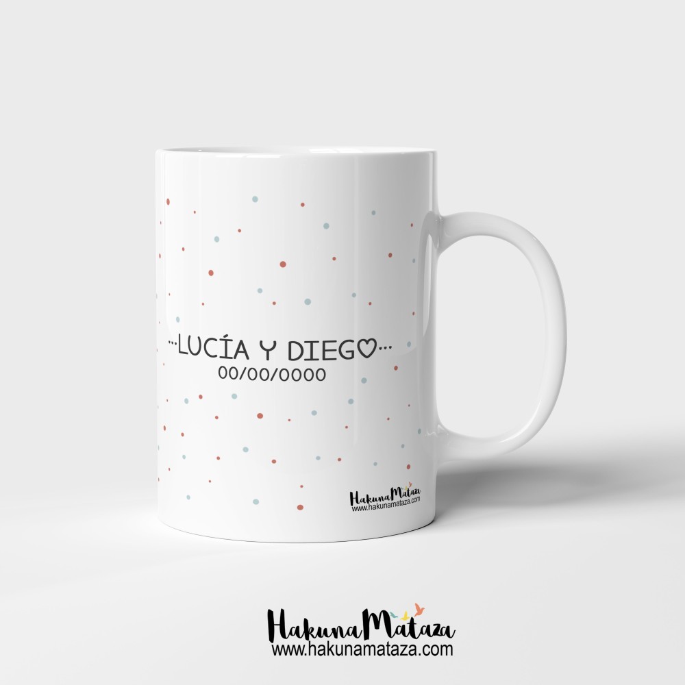 Taza personalizada - Llevo toda una vida buscándote