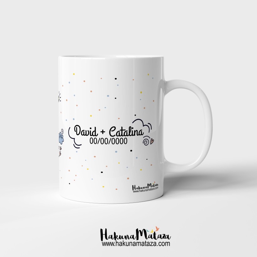 Taza personalizada - Hasta el infinito y más allá