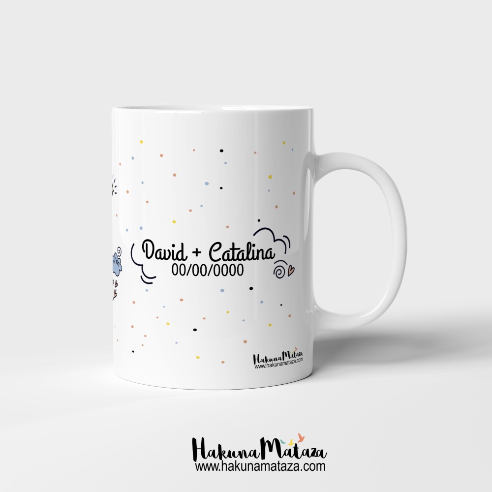 Taza personalizada - Hasta el infinito y más allá