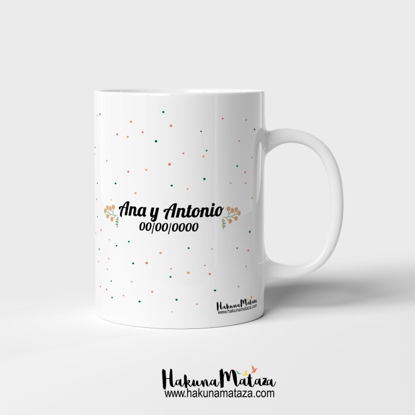 Taza personalizada - Fueron felices y comieron perdices Taza personalizada - Fueron felices y comieron perdices