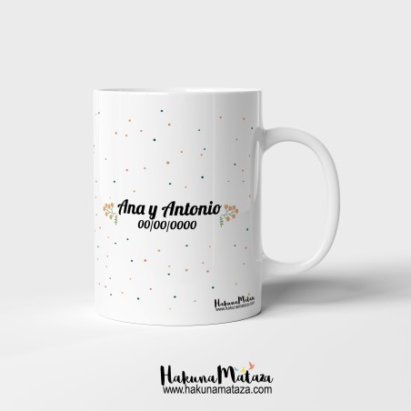 Taza personalizada - Fueron felices y comieron perdices Taza personalizada - Fueron felices y comieron perdices