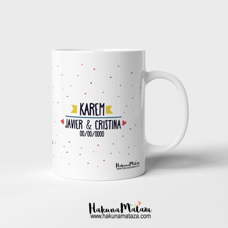 Taza personalizada - Soy testigo de la boda del año Taza personalizada - Soy testigo de la boda del año