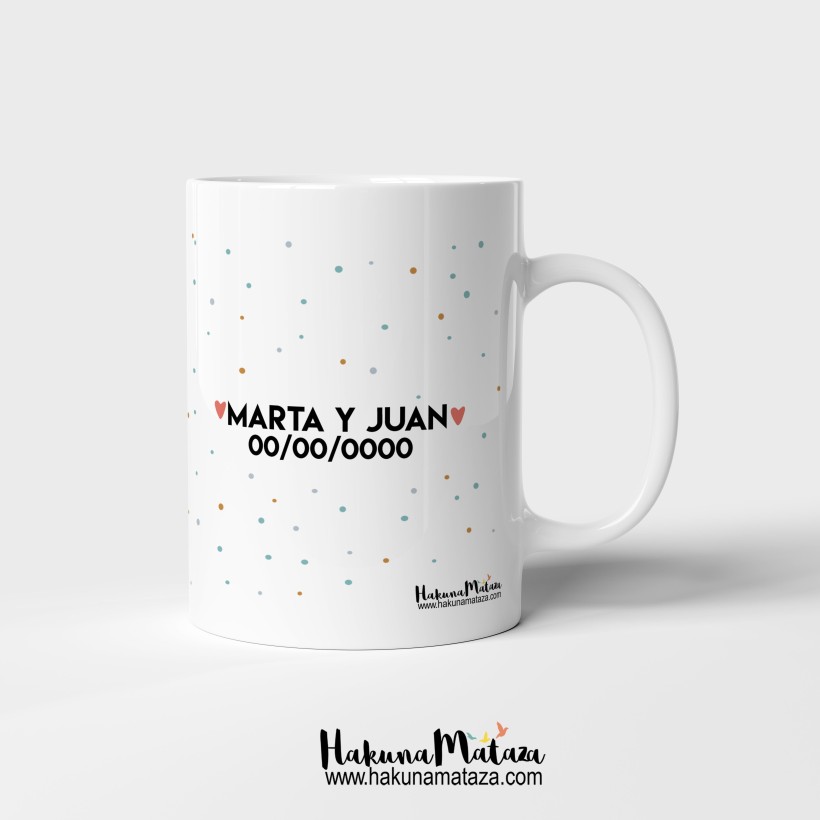 Taza personalizada - Esta boda ha sido la leche gracias a ti Taza personalizada - Esta boda ha sido la leche gracias a ti