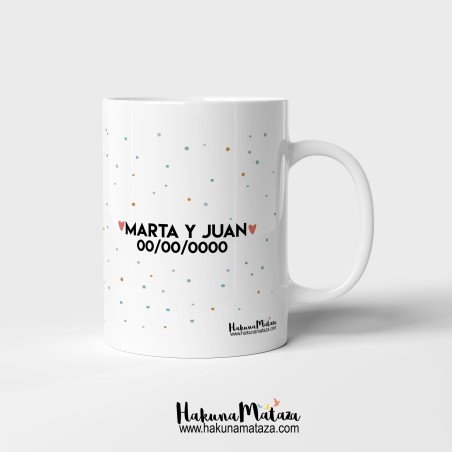 Taza personalizada - Esta boda ha sido la leche gracias a ti Taza personalizada - Esta boda ha sido la leche gracias a ti