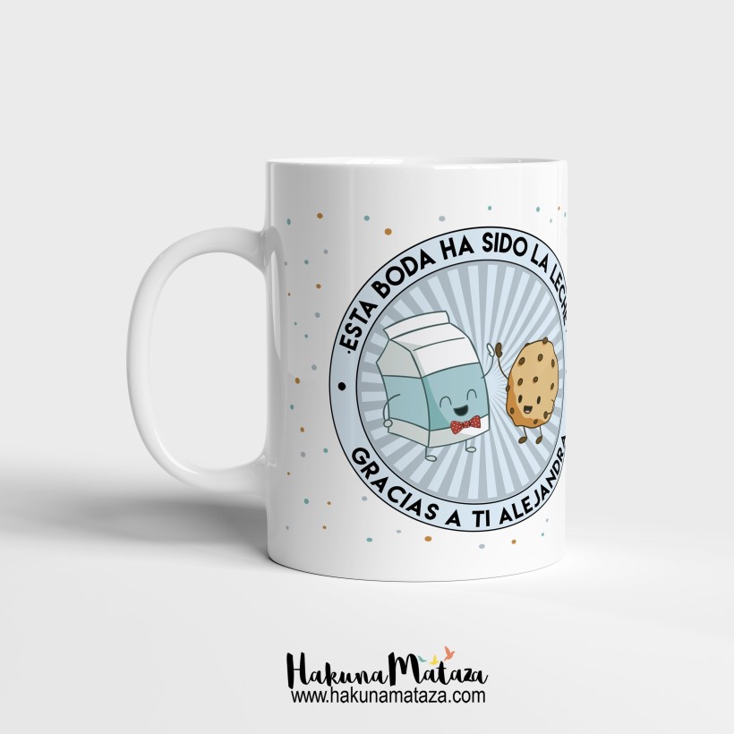 Taza personalizada - Toda aventura empieza con un sí