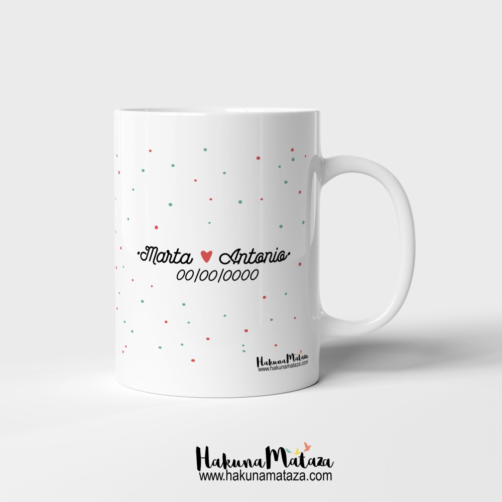 Taza personalizada - Gracias por estar a mi lado