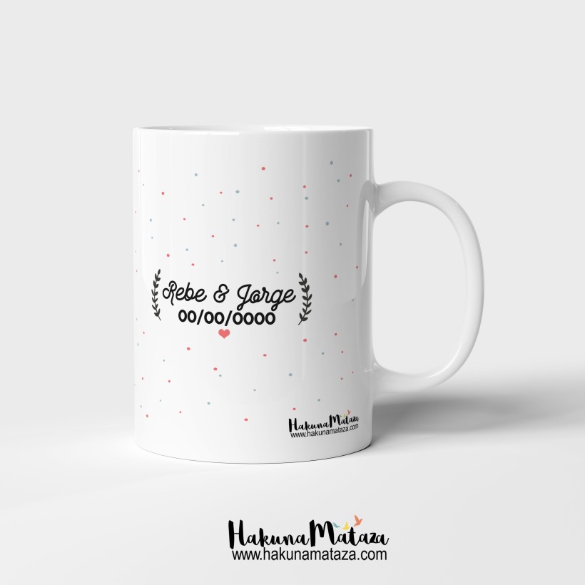 Taza personalizada - Gracias por ser parte de esta locura Taza personalizada - Gracias por ser parte de esta locura