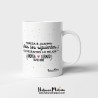 Taza personalizada - Sois los siguientes os deseamos lo mejor