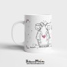 Taza personalizada - Algo nos dice que sois los siguientes