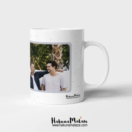 Taza personalizada con foto - Te quiero Papá · detalle