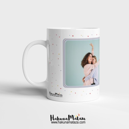 Taza personalizada con foto - Gracias por apoyarme