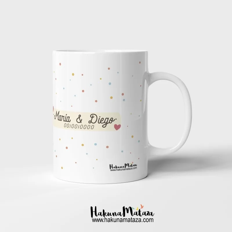 Taza personalizada - Te volvería a decir que sí un millón de veces más · detalle