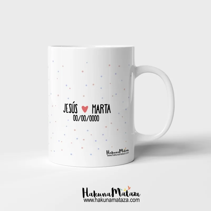 Taza personalizada – Eres el/la más especial del mundo mundial · ejemplo de personalización