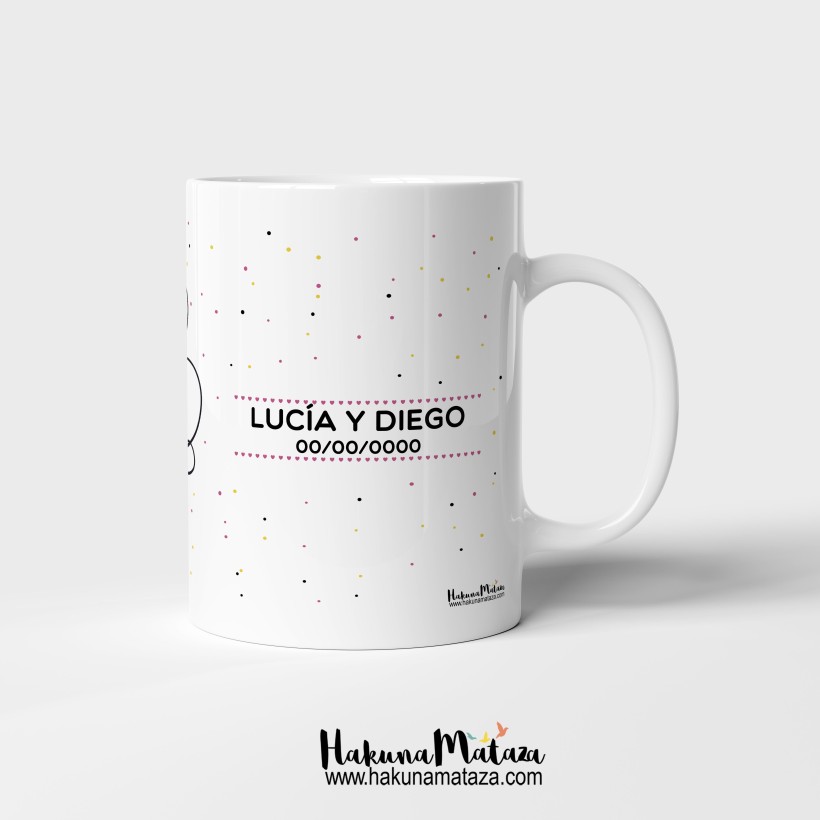 Taza personalizada - ¿Te quieres casar conmigo? Taza personalizada - ¿Te quieres casar conmigo?