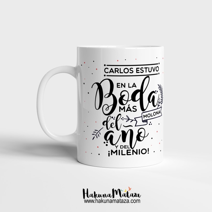 Pack de tazas personalizadas - De una boda, sale otra boda