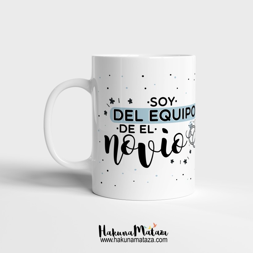 Taza personalizada - Soy del equipo de la novia