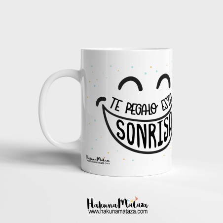 Taza personalizada - Te regalo esta sonrisa Taza personalizada - Te regalo esta sonrisa