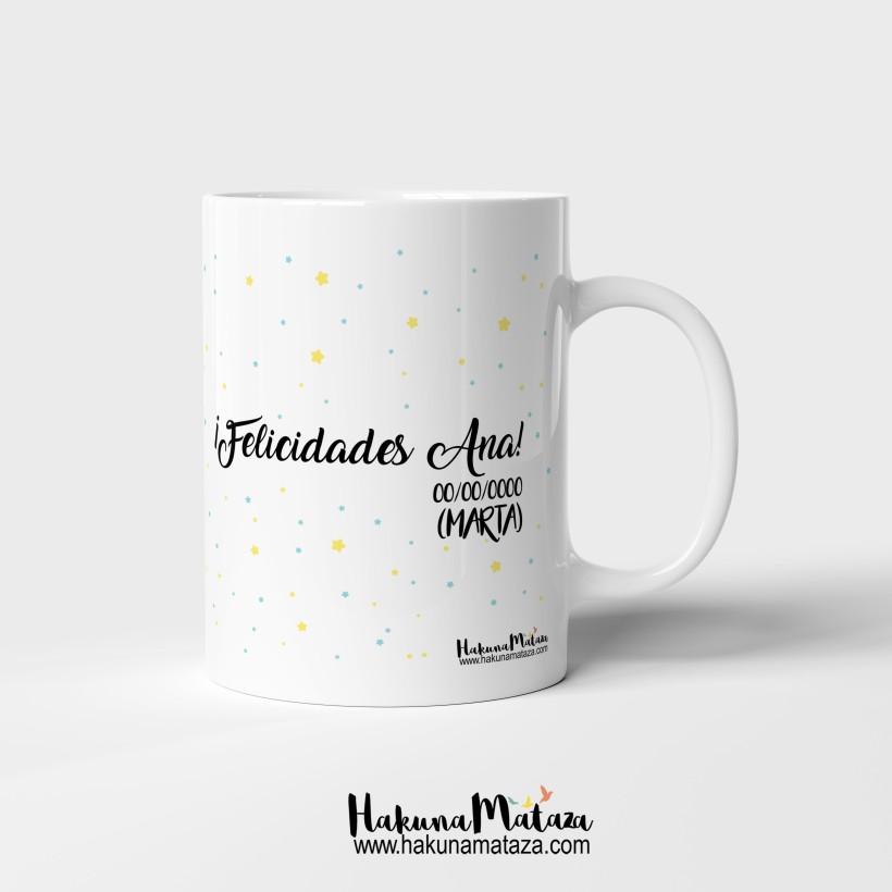 Taza personalizada - Las reinas nacen en (mes)
