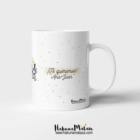 Taza personalizada - La mejor edad · detalle