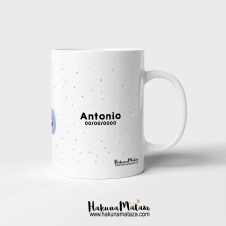 Taza personalizada - Papá - Abuelo te quiero y te requiero · detalle