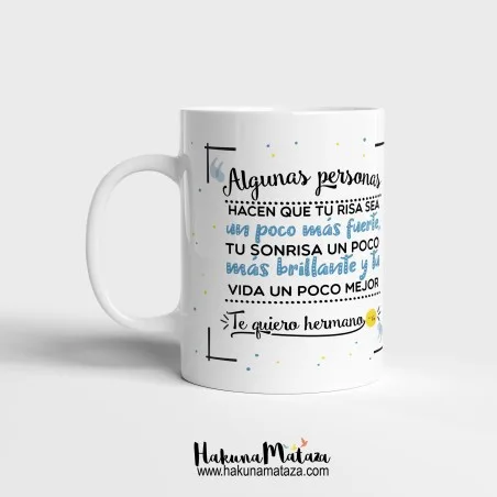 Taza personalizada - Algunas personas (azul) | Hakuna Mataza