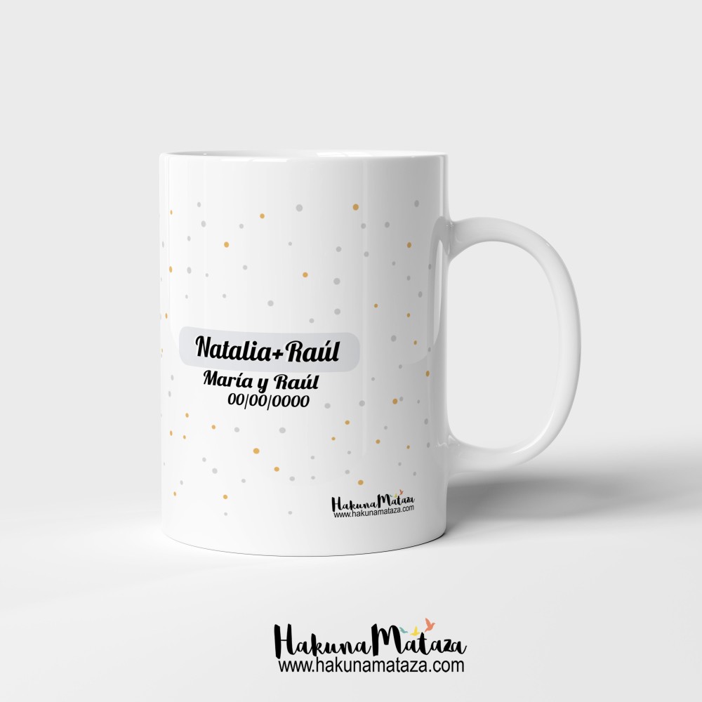 Taza personalizada - Bajo la lluvia, juntos