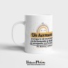 Taza "Un hermano es el que te da su paraguas"