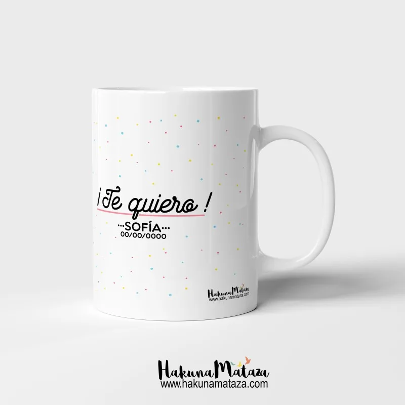 Taza personalizada - Eres la/el mejor del mundo mundial · detalle