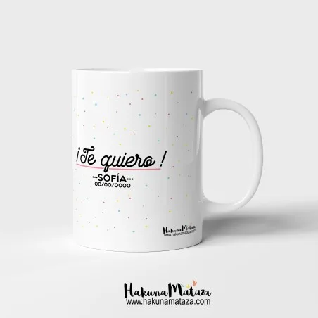 Taza personalizada - Eres la/el mejor del mundo mundial · detalle