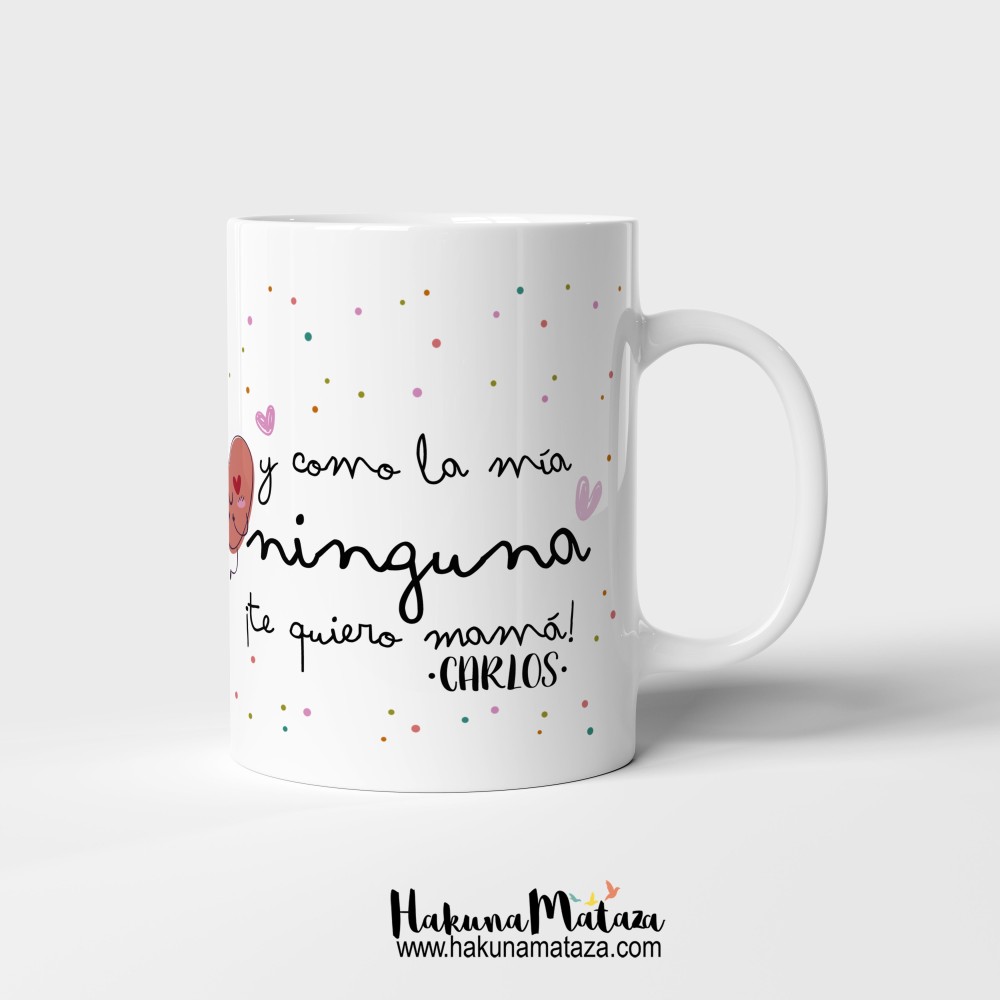 Taza personalizada - Mamá no hay más que una