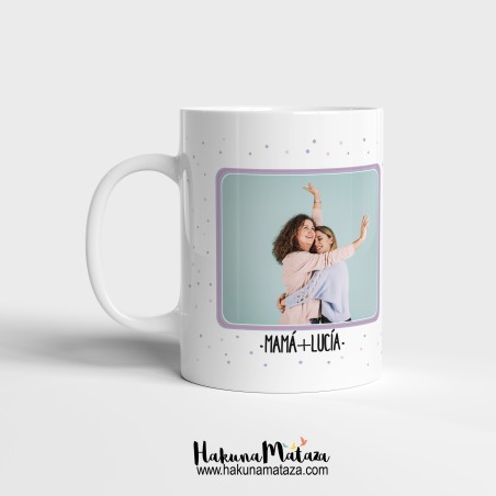 Taza personalizada con foto - Gracias Mamá Taza personalizada con foto - Gracias Mamá