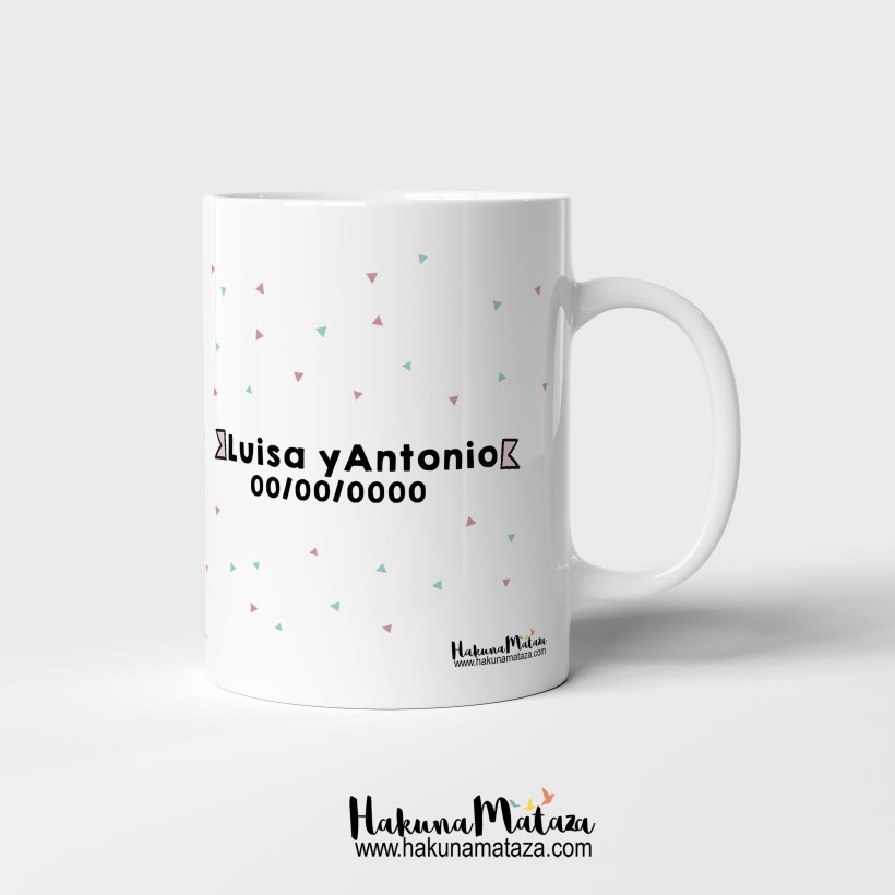 Taza personalizada - Mamá eres una pesada pero ¡te queremos igual! 2