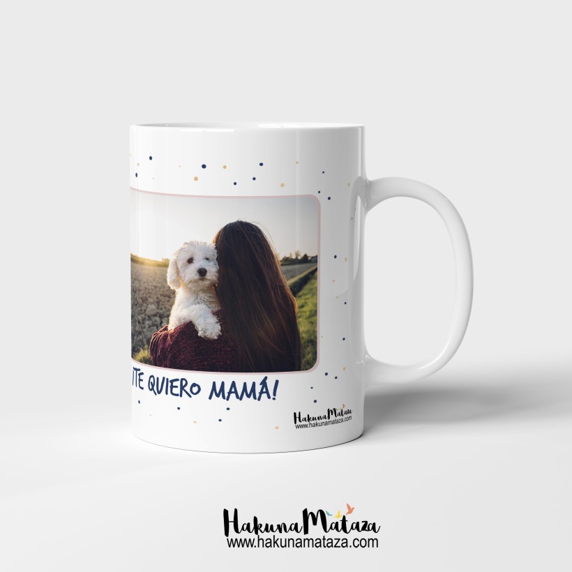 Taza personalizada con foto - De tu hijo de cuatro patas (Día de la Madre) 2