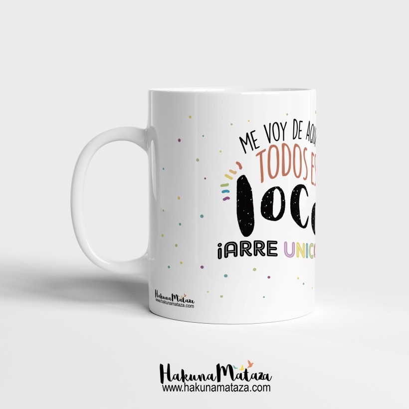 Taza - Arre unicornio