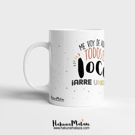 Taza personalizada - ¡Arre unicornio! | Hakuna Mataza