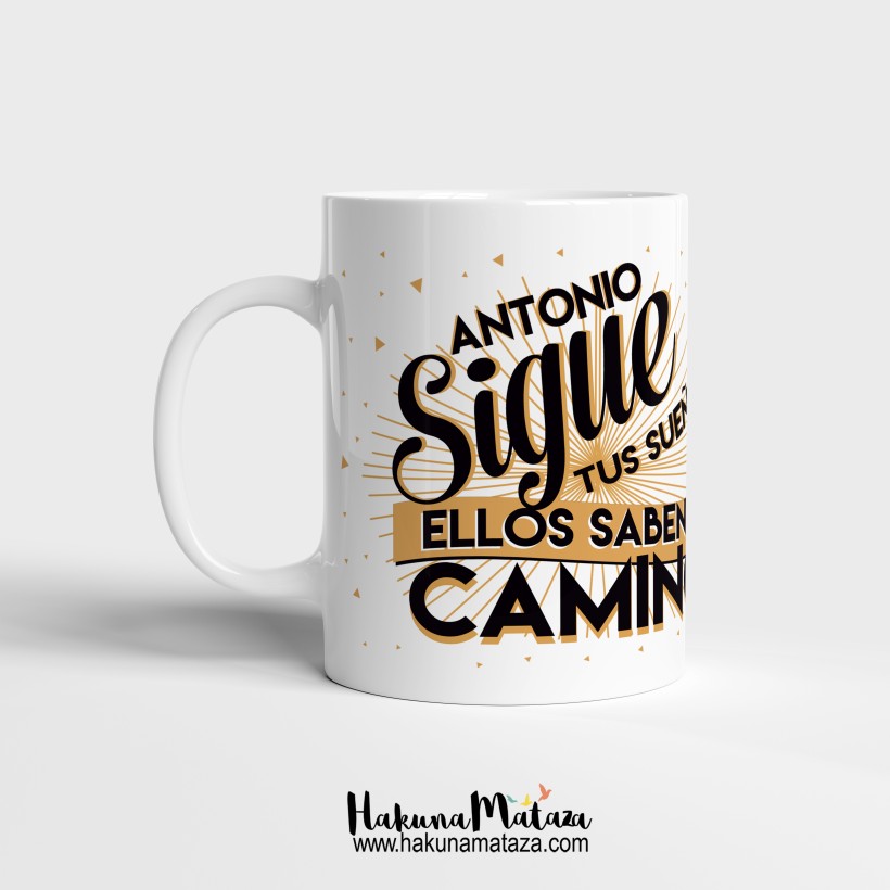 Taza personalizada - Sigue tus sueños