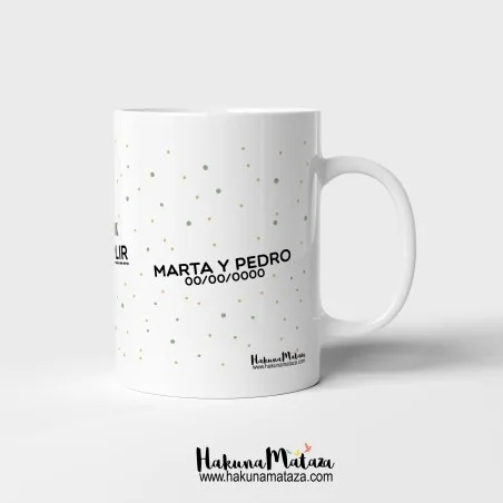 Taza personalizada - Hoy es un buen día · detalle