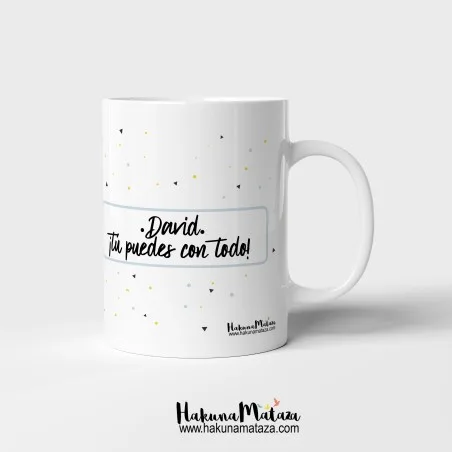 Taza personalizada - Seguir cuando crees que no puedes más · detalle