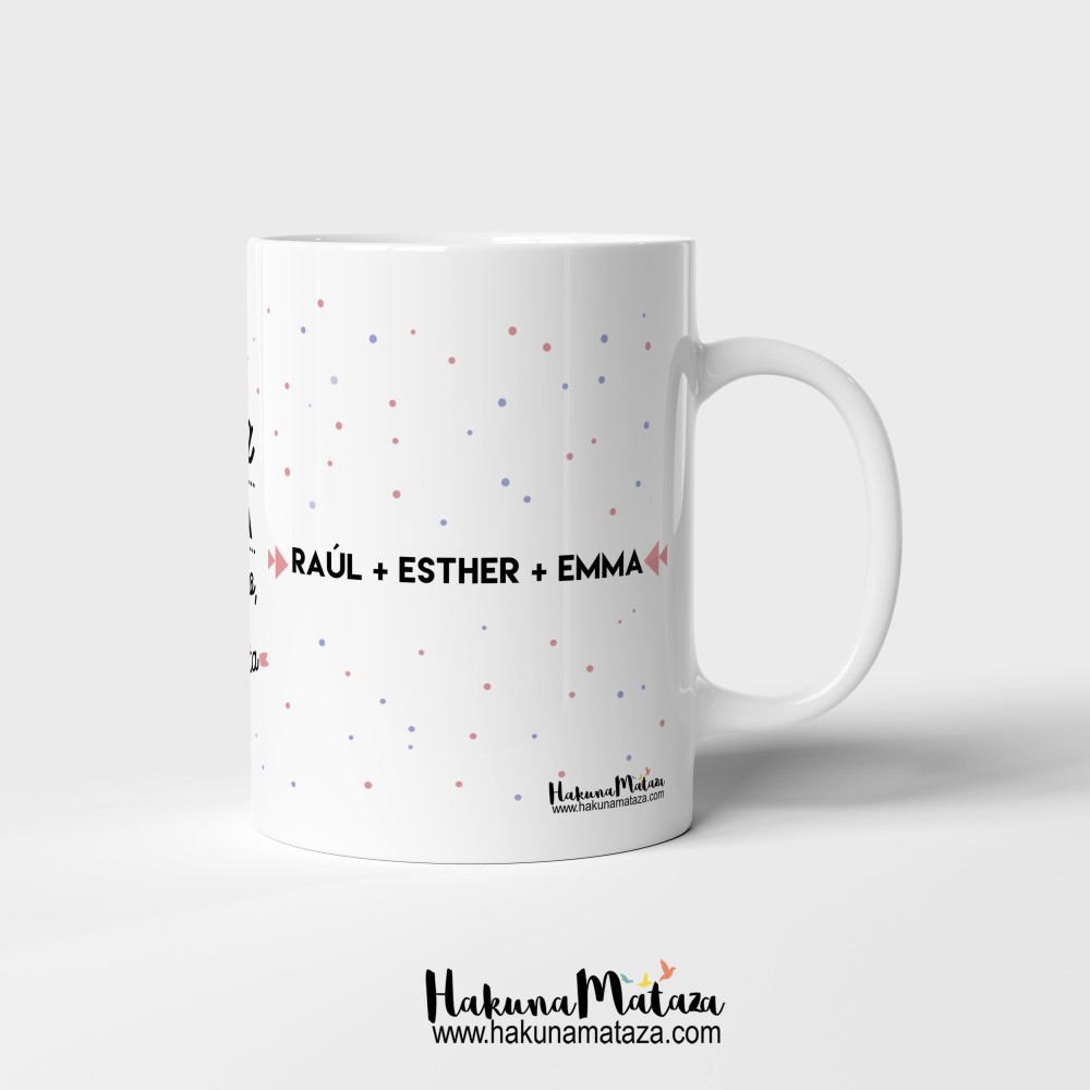 Taza personalizada - Nuestra familia es la más bonita