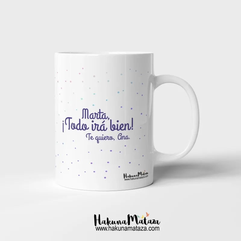 Taza personalizada - Cambia el final de tu historia · detalle