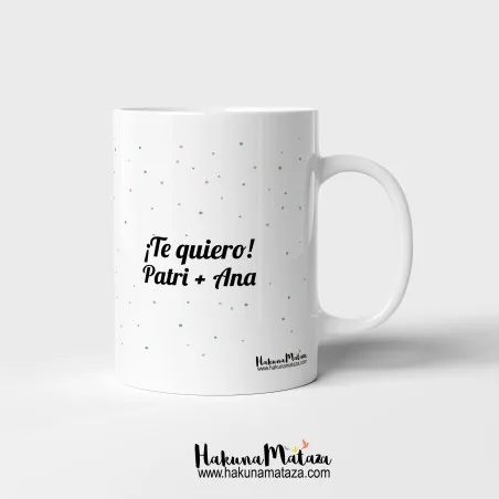 Taza personalizada - Como un cactus, pero bonito · detalle