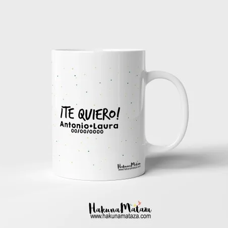 Taza personalizada - El abrazo que aún no hemos dado · detalle