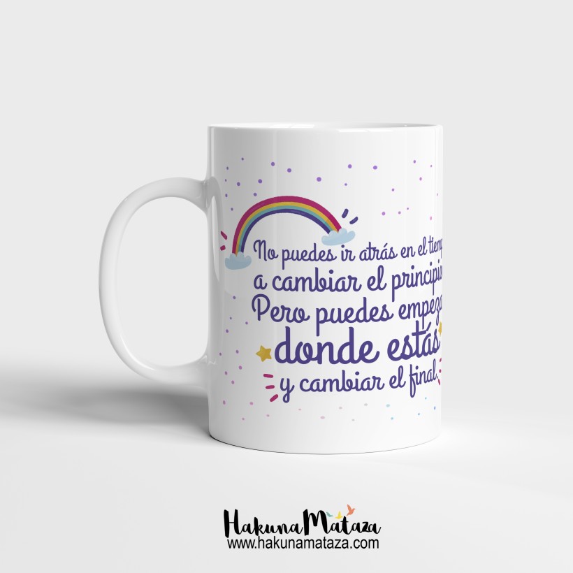 Taza - No puedes ir atrás en el tiempo