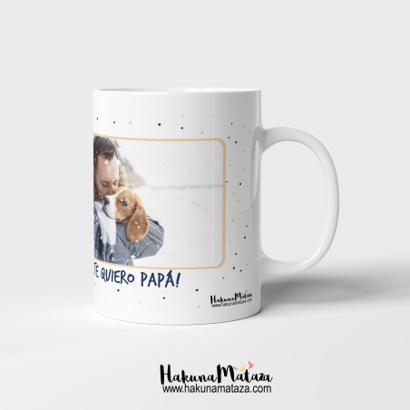 Taza con foto - De tu hijo de 4 patas (Día del Padre)