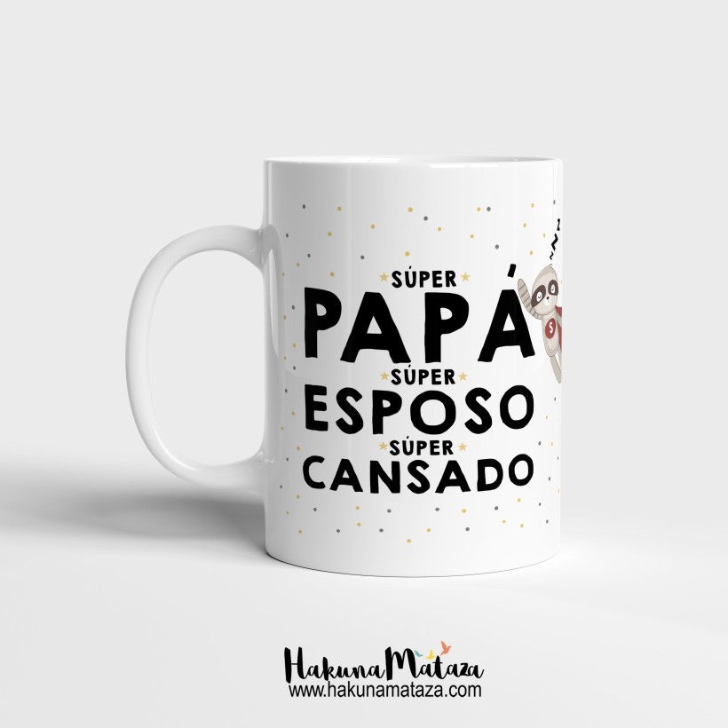 Taza - Súper papá, súper esposo, súper cansado