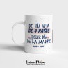 Taza personalizada con foto - De tu hija de cuatro patas (Día de la Madre)