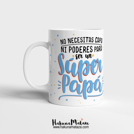 Taza personalizada - Súper Papá