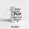 Taza - Aquí bebe el mejor profe